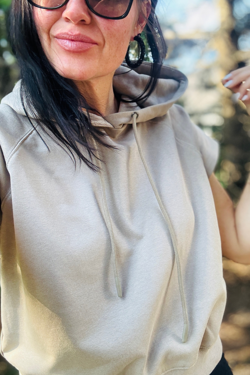 French Terry Sweatshirt Hoodie