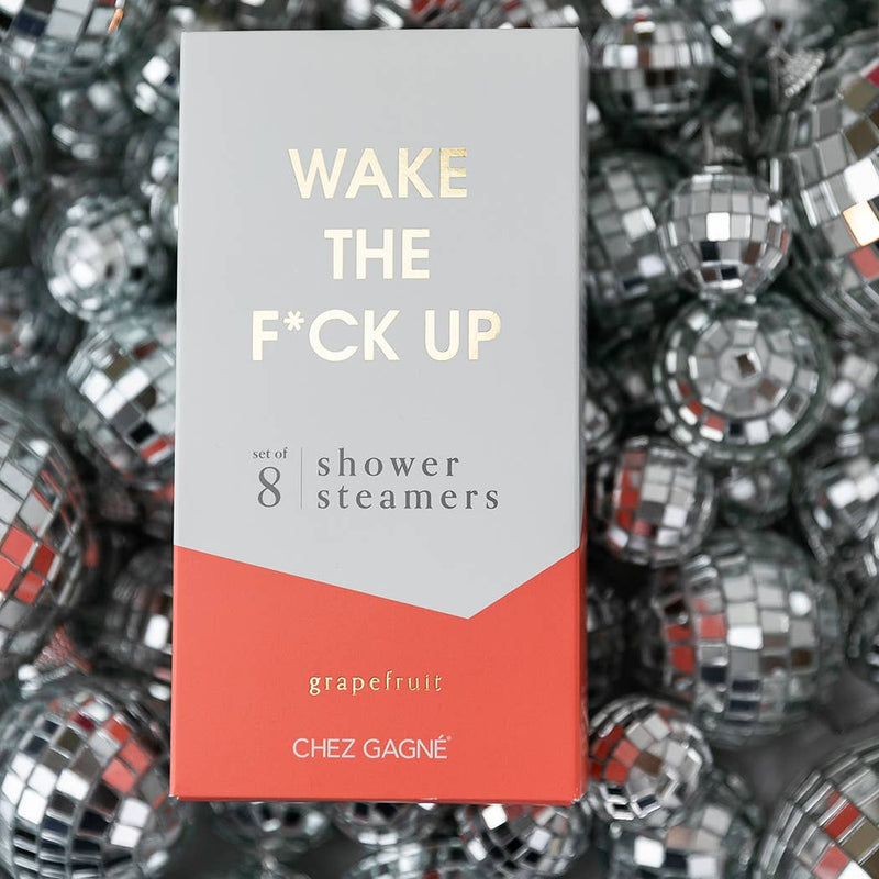 Wake The F*ck Up - Aromatherapy Shower Steamers - Grapefruit - Set of 8