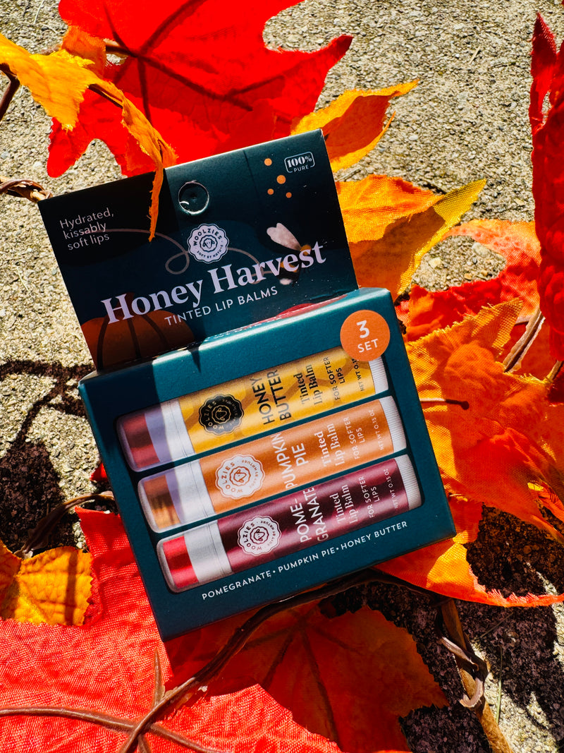 Honey Harvest Tinted Lip Balm Set Of 3