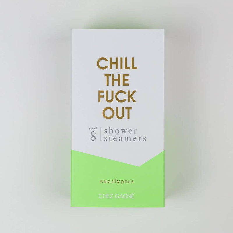 Chill The Fuck Up - Aromatherapy Shower Steamers - Eucalyptus - Set of 8