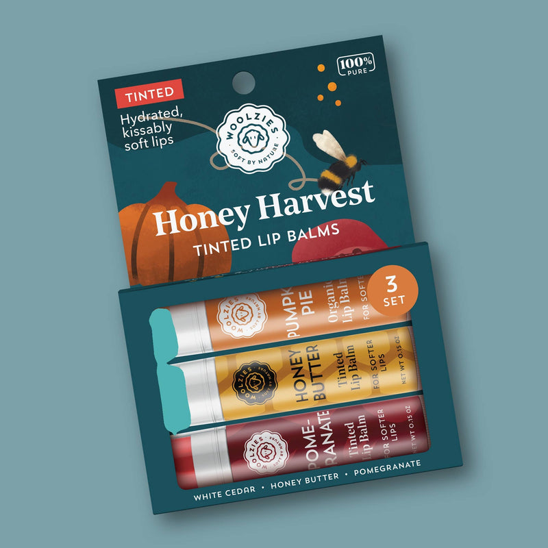 Honey Harvest Tinted Lip Balm Set Of 3