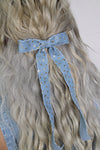 Golden Star Jean Bow Hair Clip Set Of 2