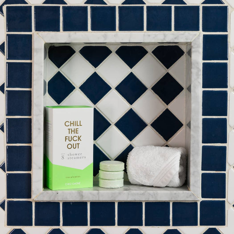 Chill The Fuck Up - Aromatherapy Shower Steamers - Eucalyptus - Set of 8
