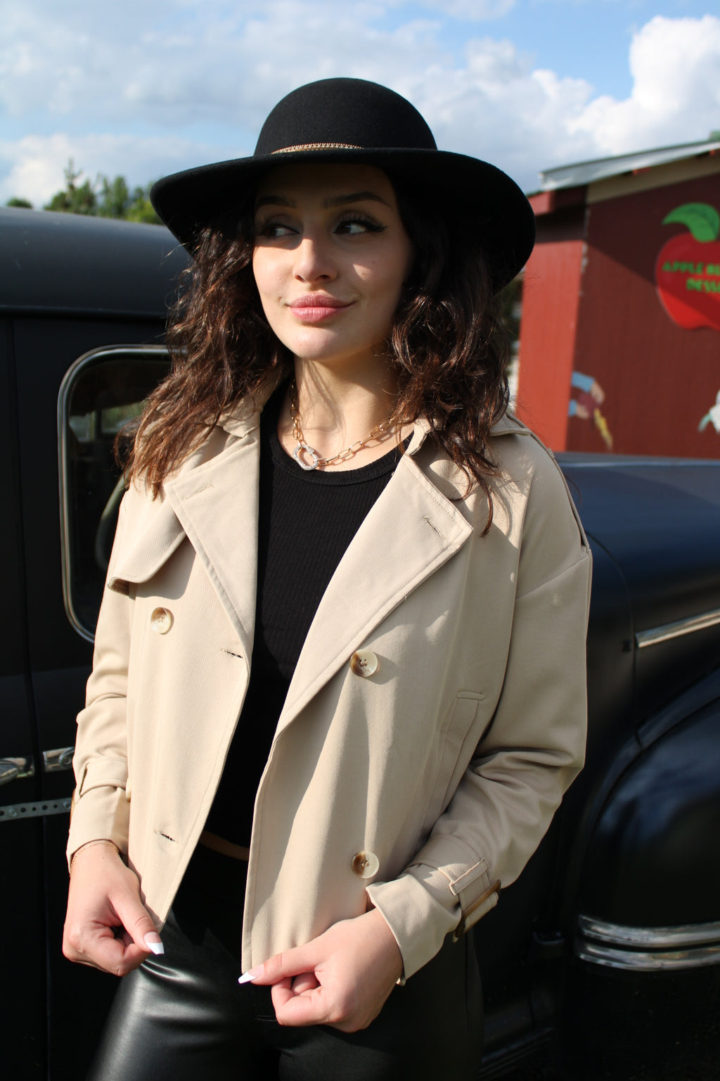 The Style Edit Trench Jacket | Beige