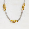 Two Toned Chain Link Necklace