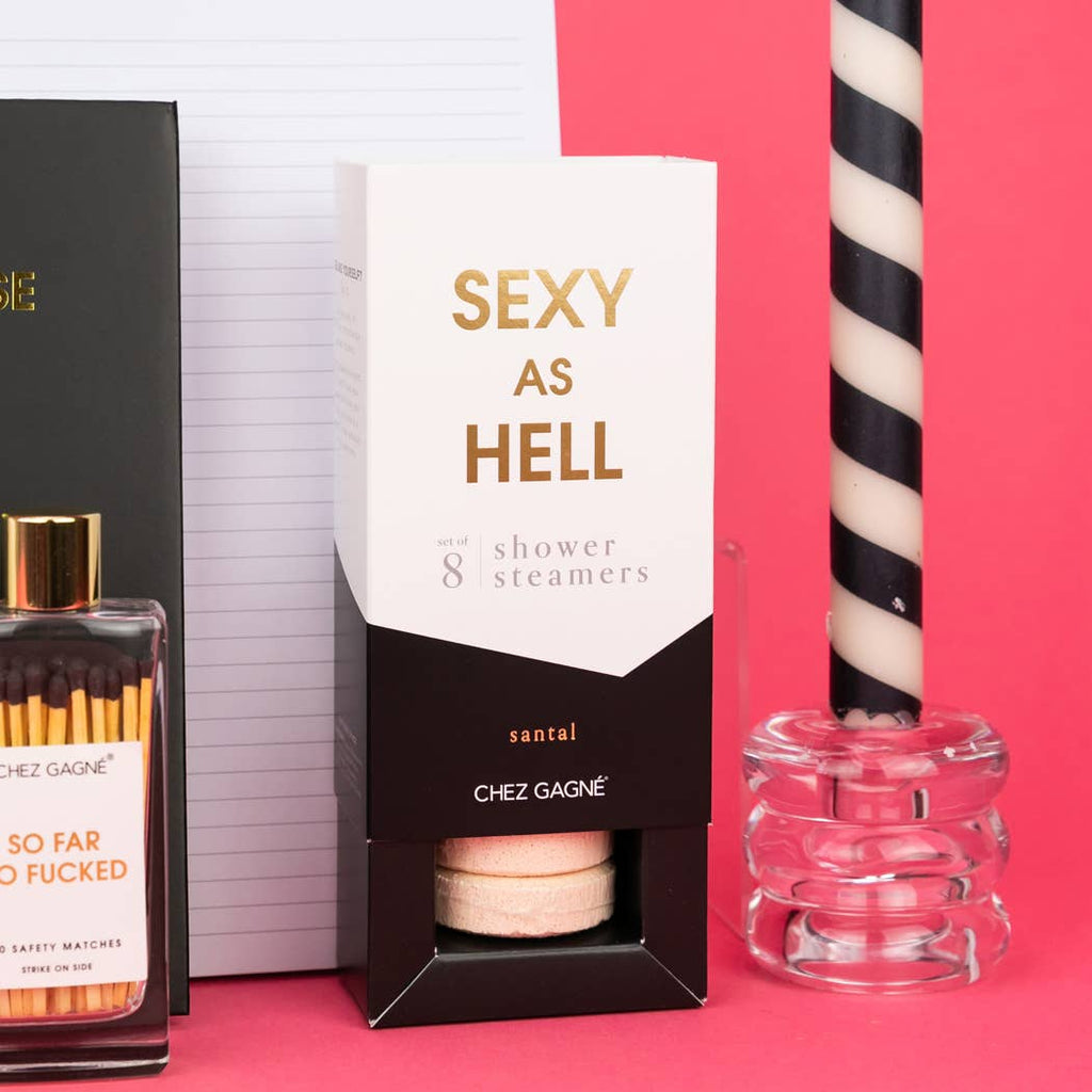 Sexy As Hell - Aromatherapy Shower Steamers - Santal - Set of 8