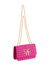ROA SHOULDER BAG: MAGENTA