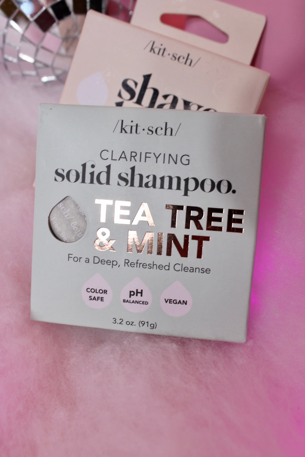 Kitsch Tea Tree + Mint Clarifying Shampoo Bar