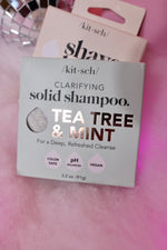 Kitsch Tea Tree + Mint Clarifying Shampoo Bar