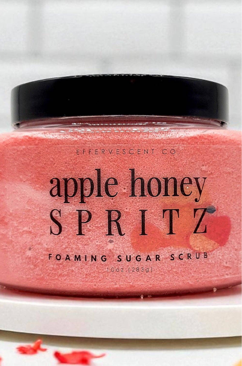 Apple Honey Spritz | Foaming Sugar Scrub