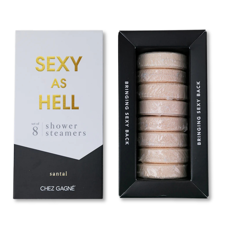 Sexy As Hell - Aromatherapy Shower Steamers - Santal - Set of 8