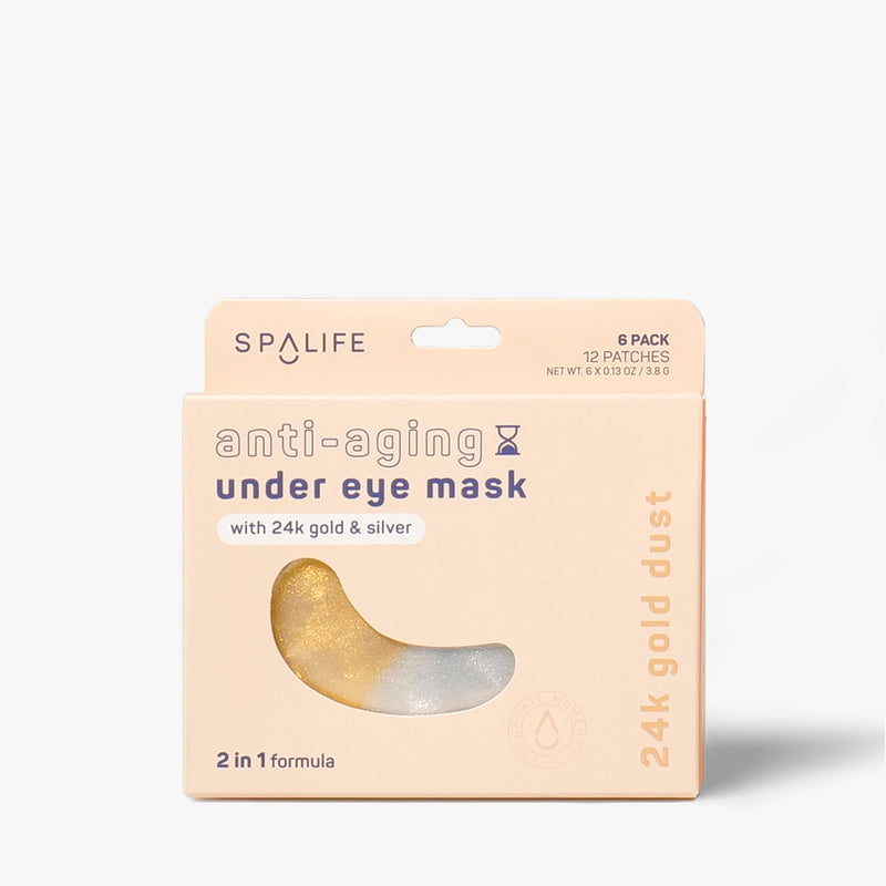 Korean Skincare Anti-Aging Undereye Masks  (2 in 1 Formula) - 6 Pairs