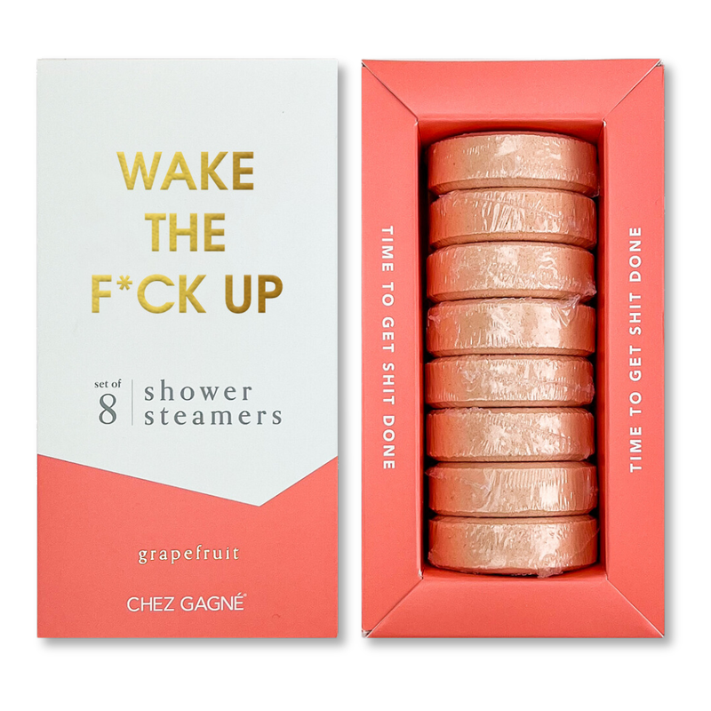 Wake The F*ck Up - Aromatherapy Shower Steamers - Grapefruit - Set of 8
