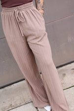Pull On Pinstripe Pants