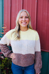 Fall Cozy Colorblock Sweater