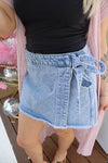 The Summer Denim Skort