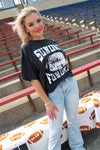 Sunday Funday Football Tee | Black