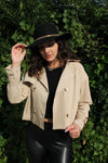 The Style Edit Trench Jacket | Beige