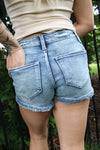 Petra High Rise Destroyed Shorts