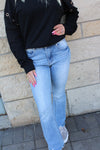 Petra High Rise Stretch Crop Bootcut Jeans