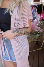 Easy Days Open Knit Cardigan