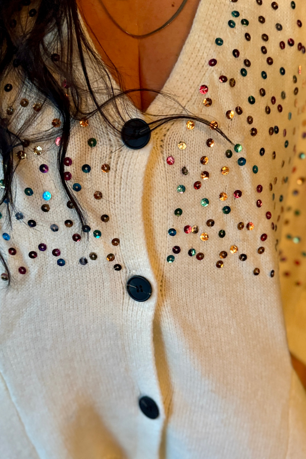 The Birthday Sequin Cardigan