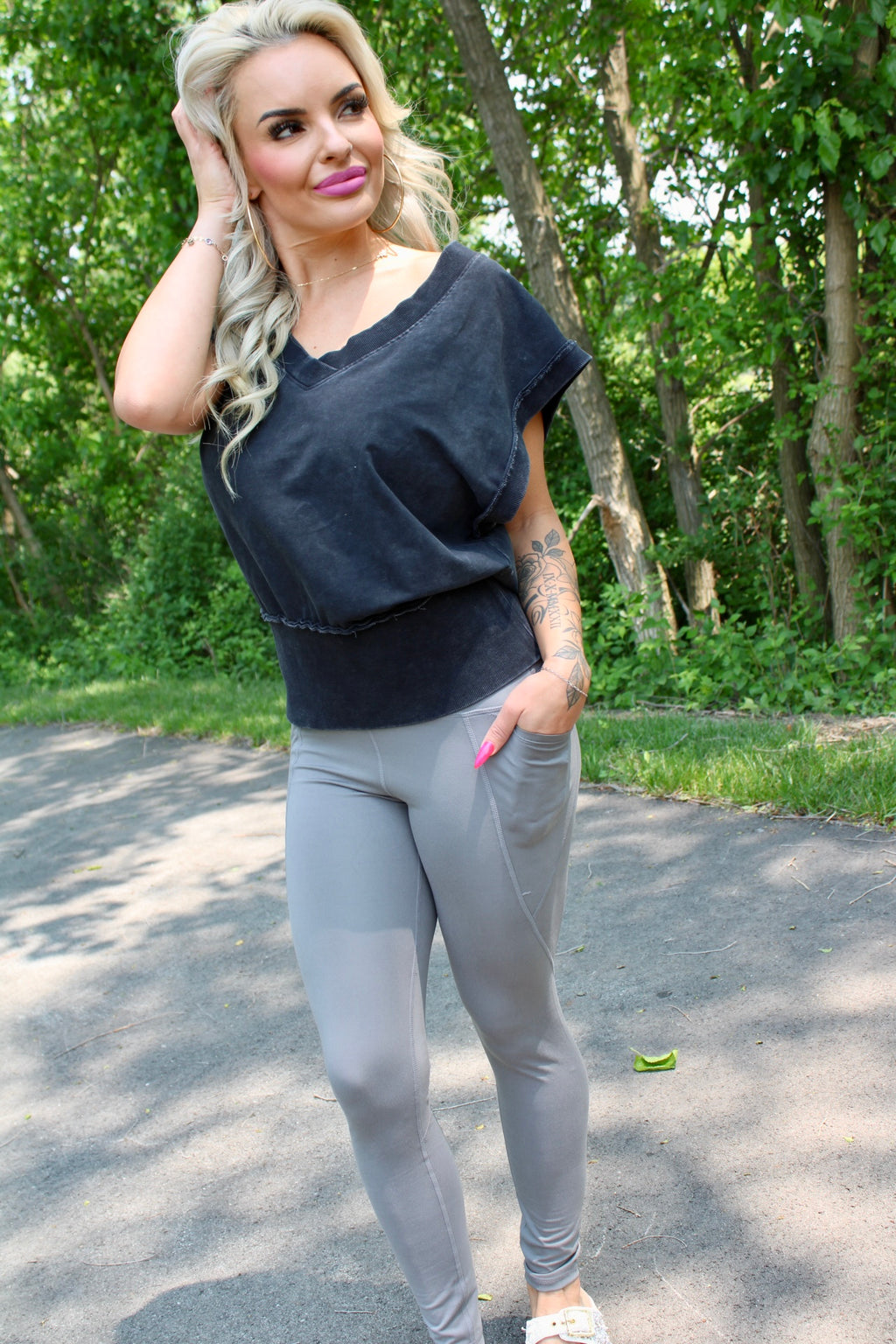 Venice Cloud Light Sculpt High-Waisted Leggings
