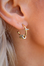 24k Gold Earrings Multi Color