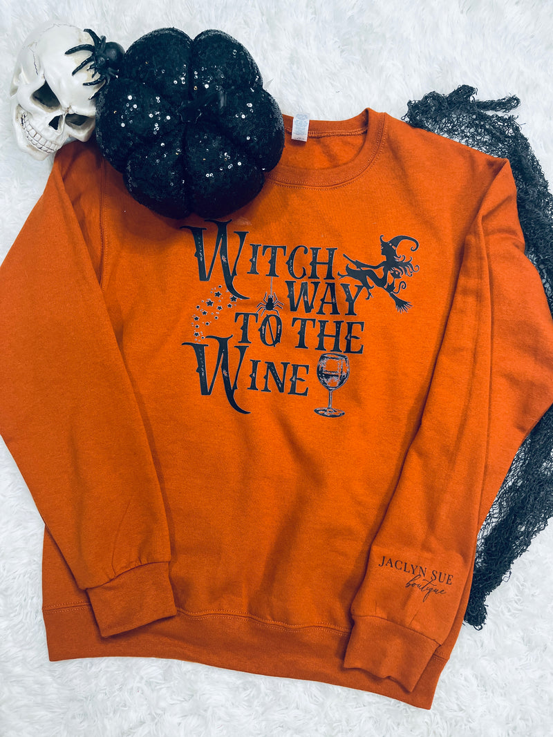Witch Way To the Wine | Jaclyn Sue Boutique