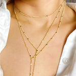 Show Me the Ways Necklace | Gold