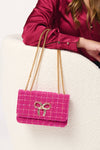 ROA SHOULDER BAG: MAGENTA