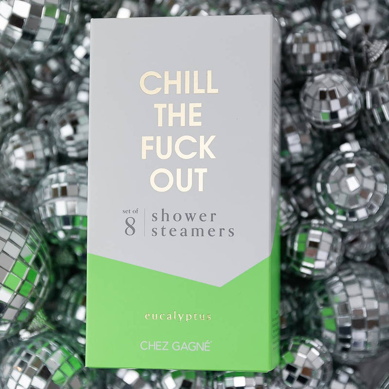 Chill The Fuck Up - Aromatherapy Shower Steamers - Eucalyptus - Set of 8