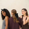 Extra Long Metal Rhinestone Bobby Pins 4pc Set - Ghost
