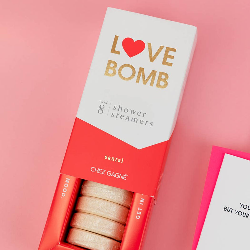 Love Bomb - Aromatherapy Shower Steamers - Santal - Set of 8