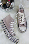 Chantel High Top Studded Sneakers