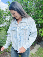 Let's Tweed About It Denim Jacket