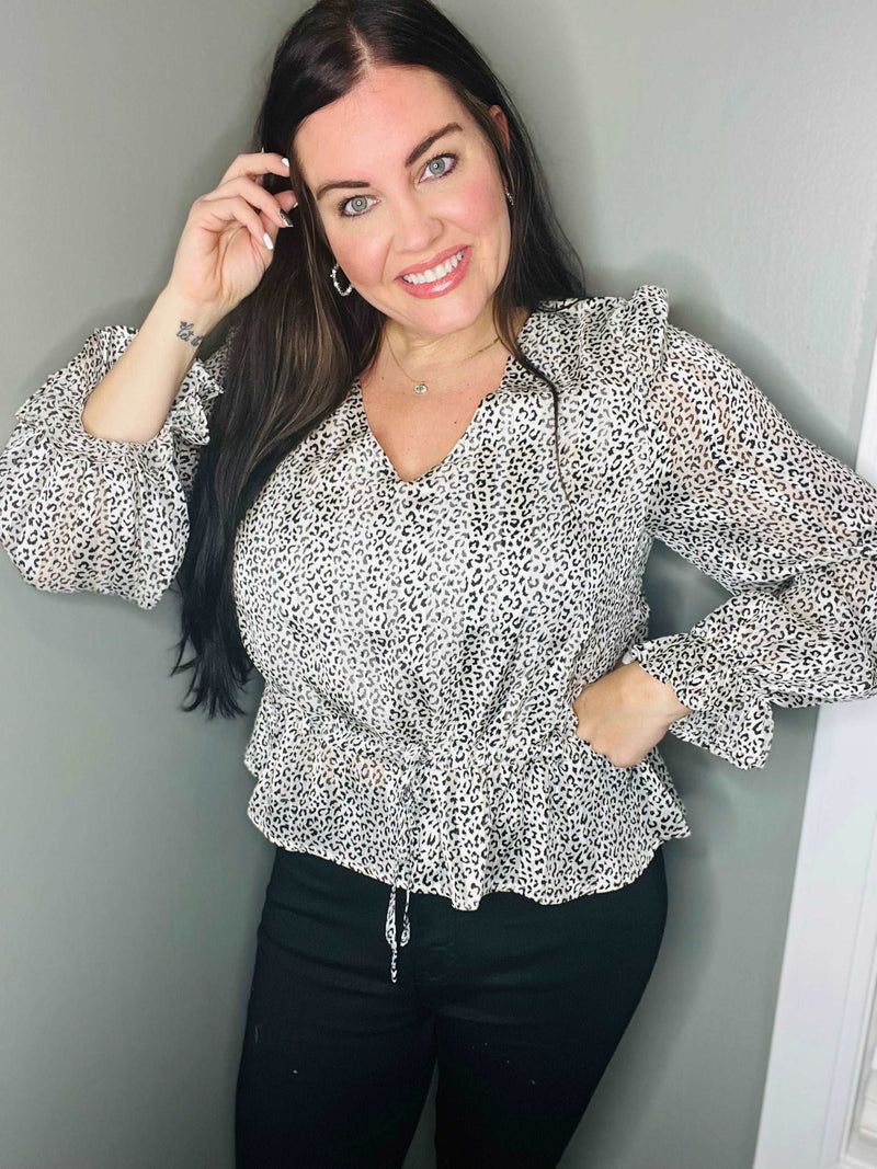 All Eyes On Me Leopard Top