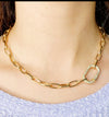 Standout Chain Link Necklace | Gold
