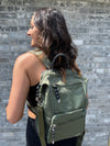 The "MOM" Roped Backpack | Olive