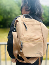 Restocked: The "MOM" Roped Backpack | Golden Mocha