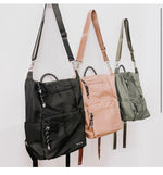 The "MOM" Roped Backpack | Black