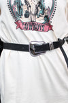 Church Rhinestone Country Belt | Black
