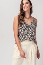 Reese Multi-Colored Leopard Cami - Jaclyn Sue Boutique 