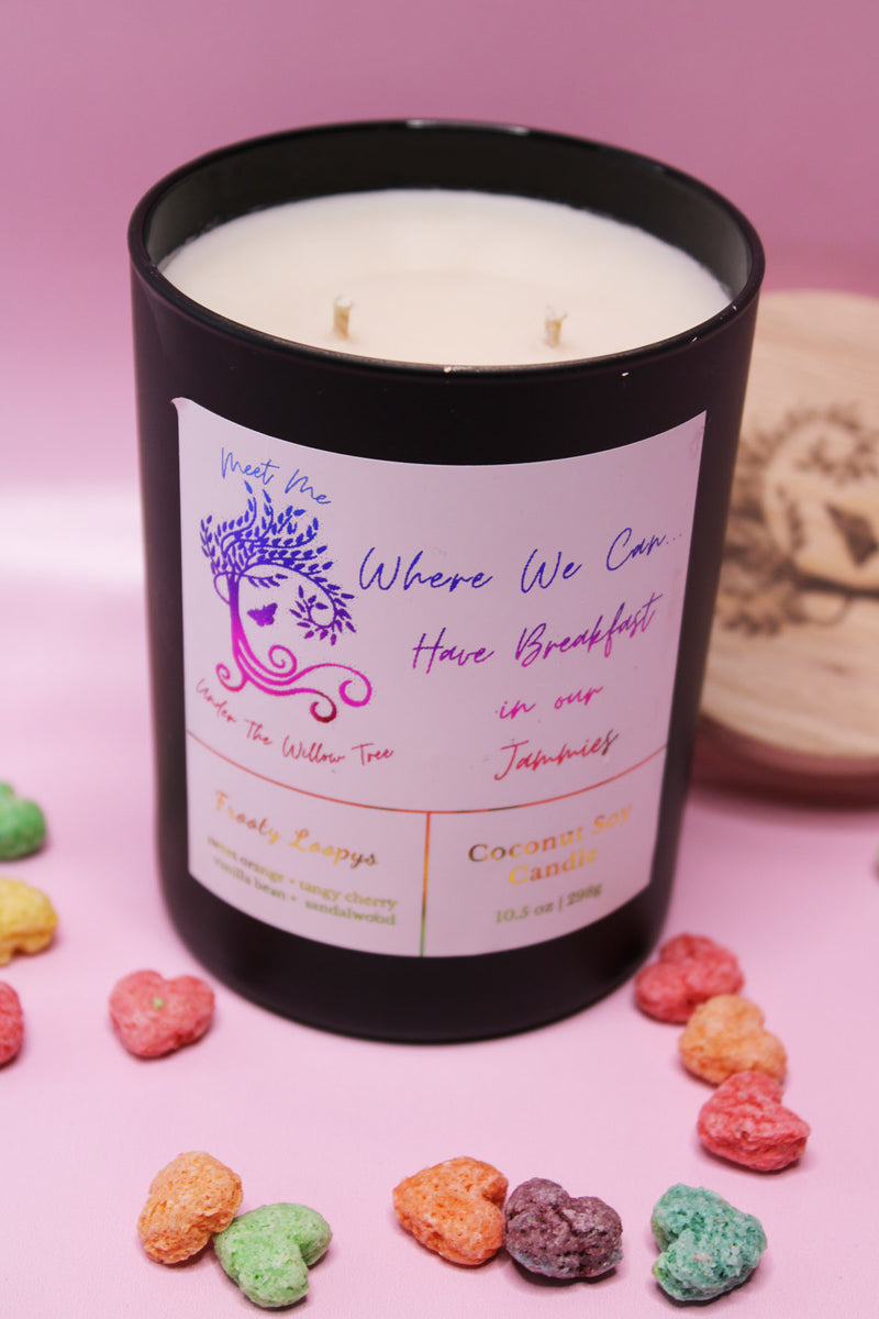 Have Breakfast in Our Jammies | Fruit Loops 10.5oz Candle