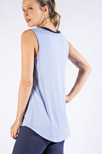 Basic Everything Tank- Perri Blue - Jaclyn Sue Boutique 