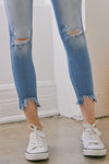 Kitson KanCan High Rise Ankle Skinny Jeans - Jaclyn Sue Boutique 