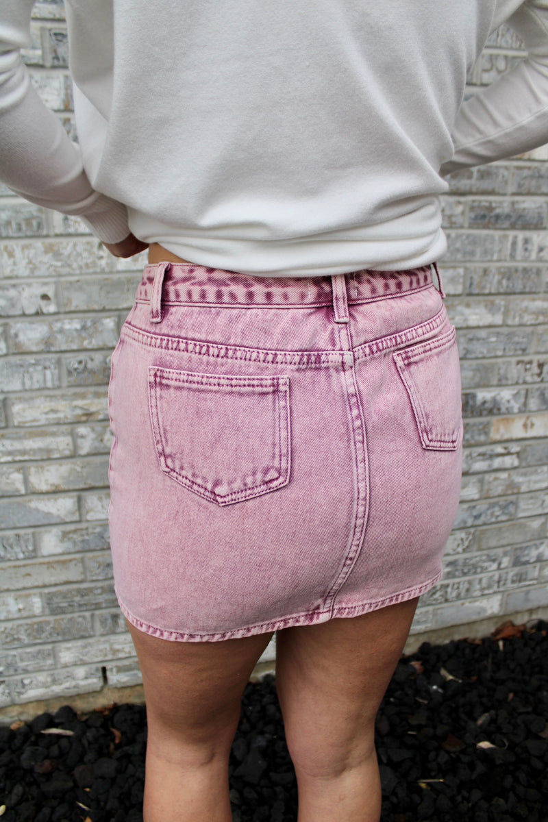 The Cargo Skirt | Orchid