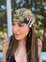 Milan Hair Scarf | Black