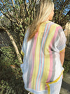 Off to Paradise Multicolor Kimono - Jaclyn Sue Boutique 