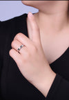 Dainty “F You” Ring | Silver